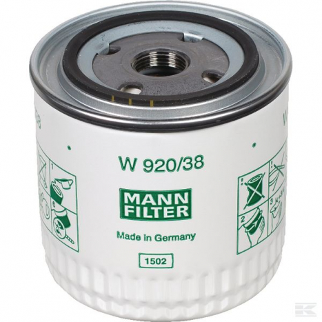 Фильтр масляный Mann W92038