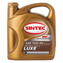 Масло Sintec 10/40 люкс SL/CF п/синтетическое (4 литра)