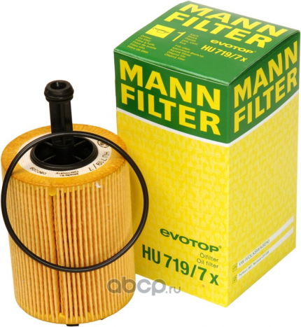 Фильтр масляный (вставка) Mann HU7197X